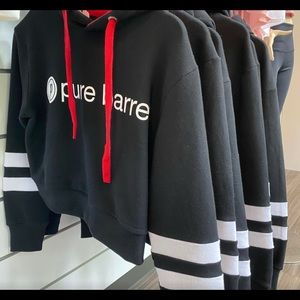 Cropped Pure Barre Hoodie
